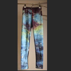 NWT Festival Galaxy Printed Leggings Size O/S / XS / S